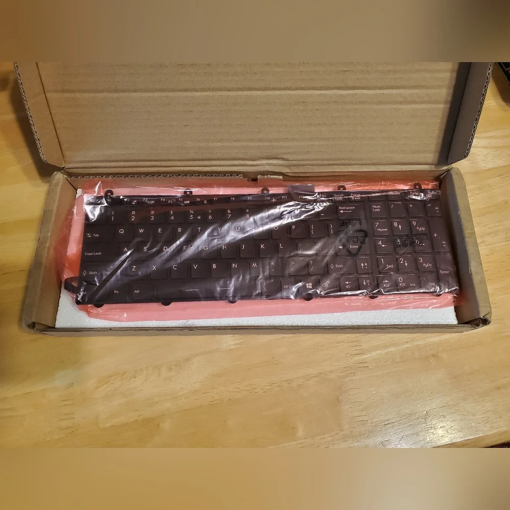 Rainbow LED Laptop Keyboard